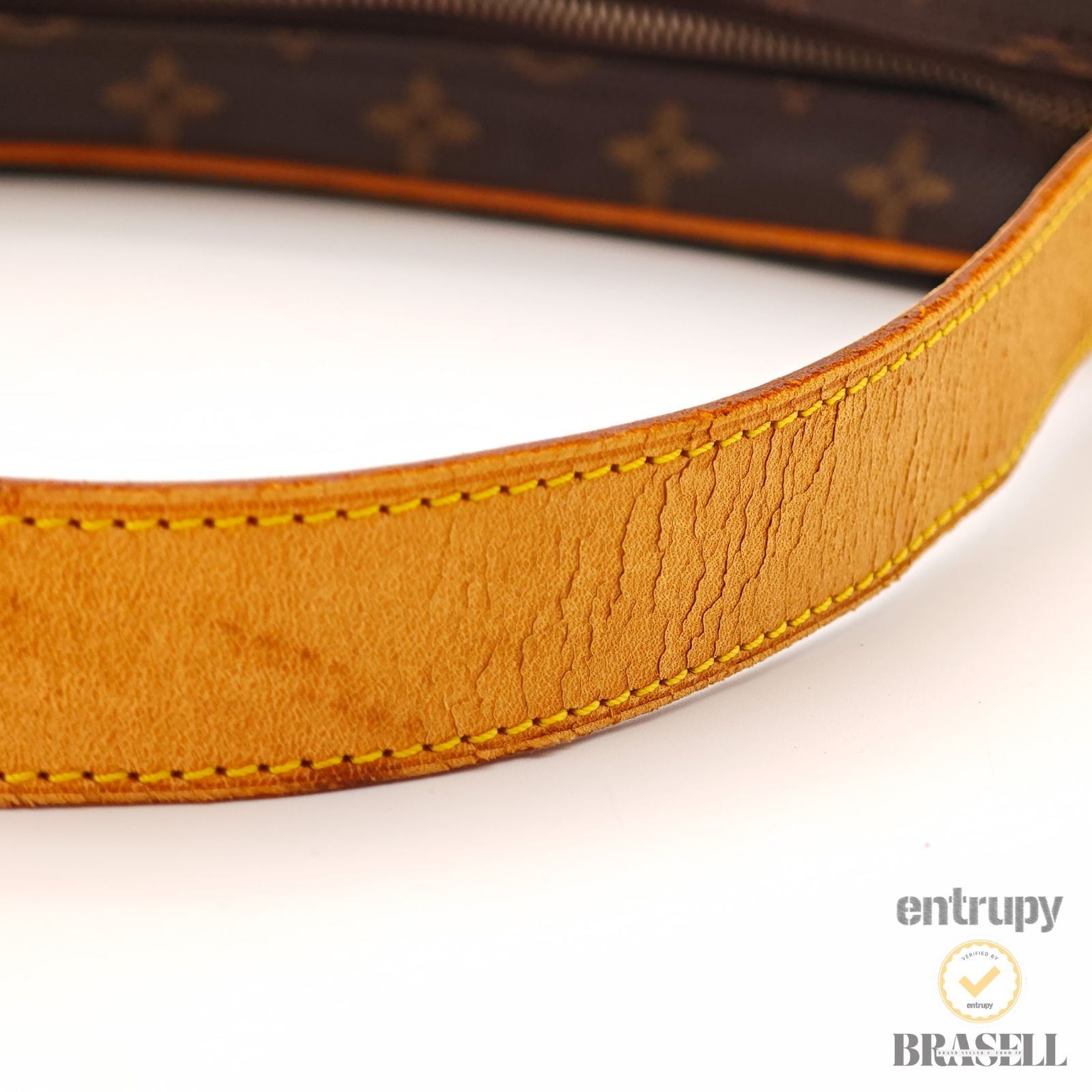 LOUIS VUITTON クロワッサン M51512 バッグ ハンドバッグ ブラウン レディース