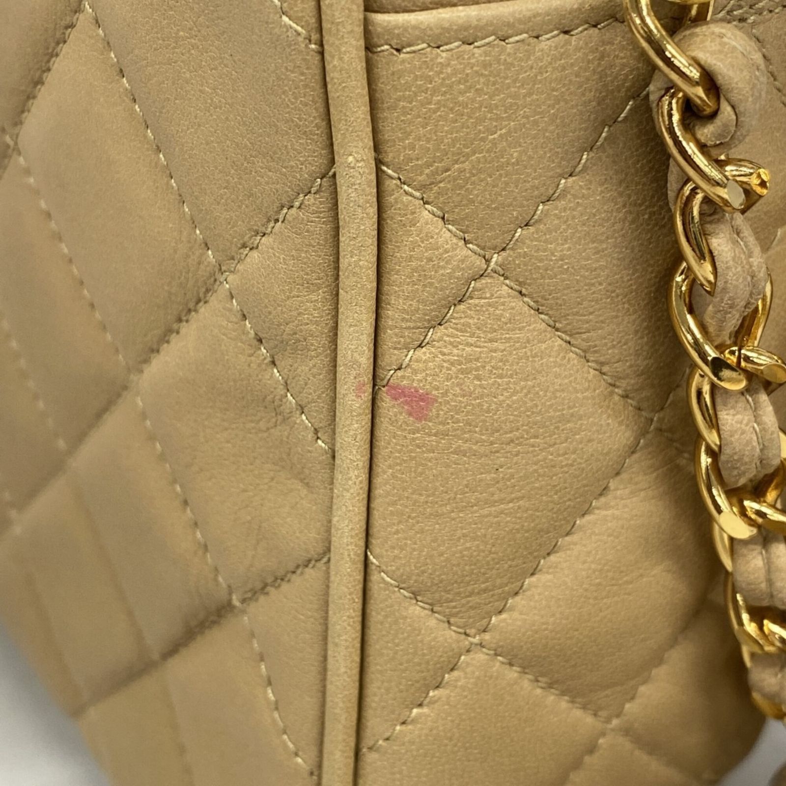 シャネル(Chanel) シャネル ショルダーバッグ マトラッセ 付きチェーン