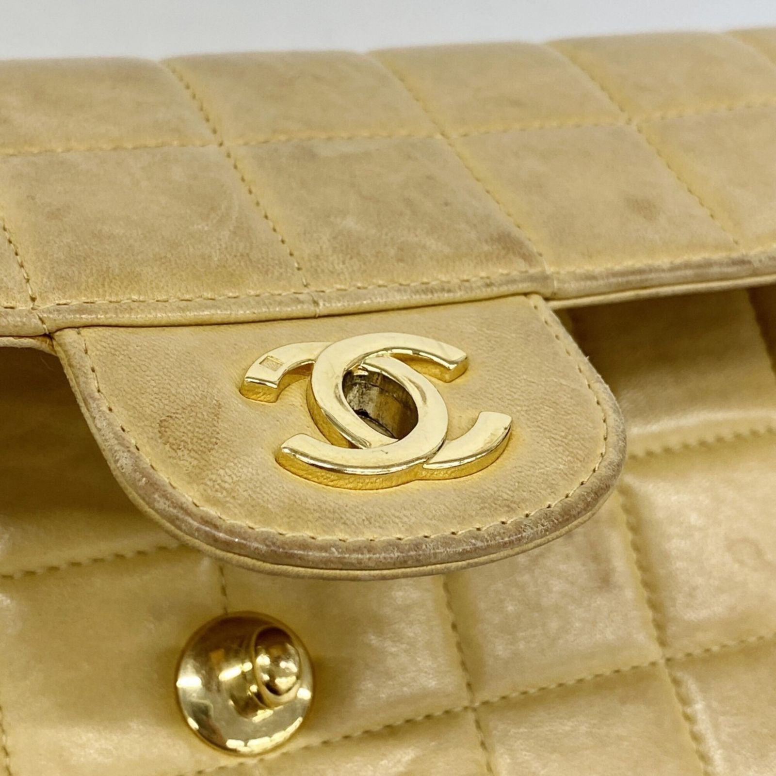 シャネル(Chanel) シャネル ショルダーバッグ チョコバー チェーン 