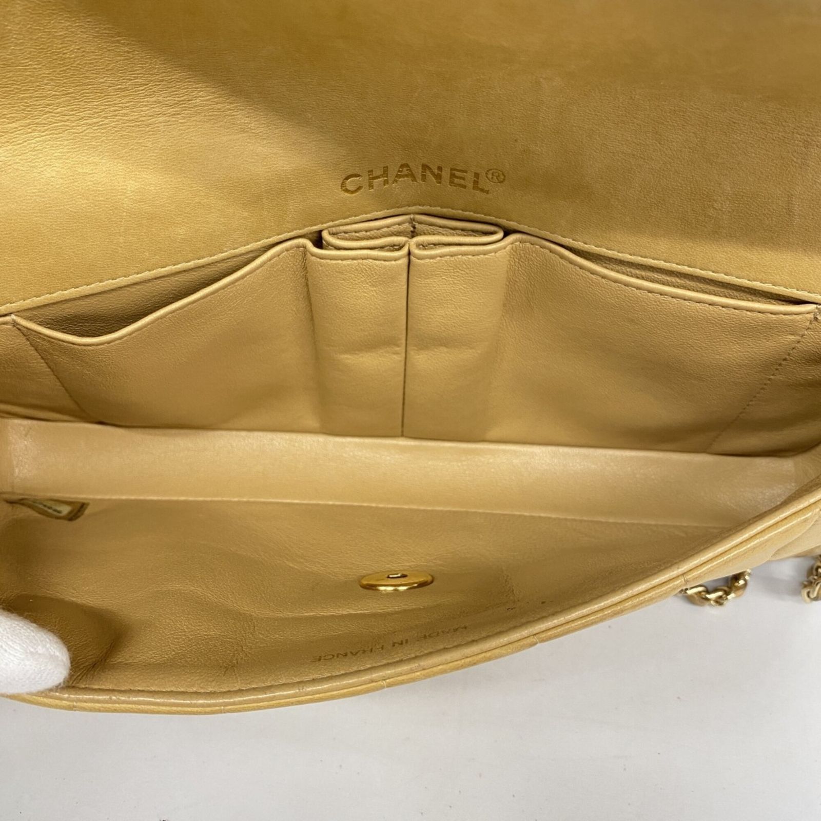 シャネル(Chanel) シャネル ショルダーバッグ チョコバー チェーン 
