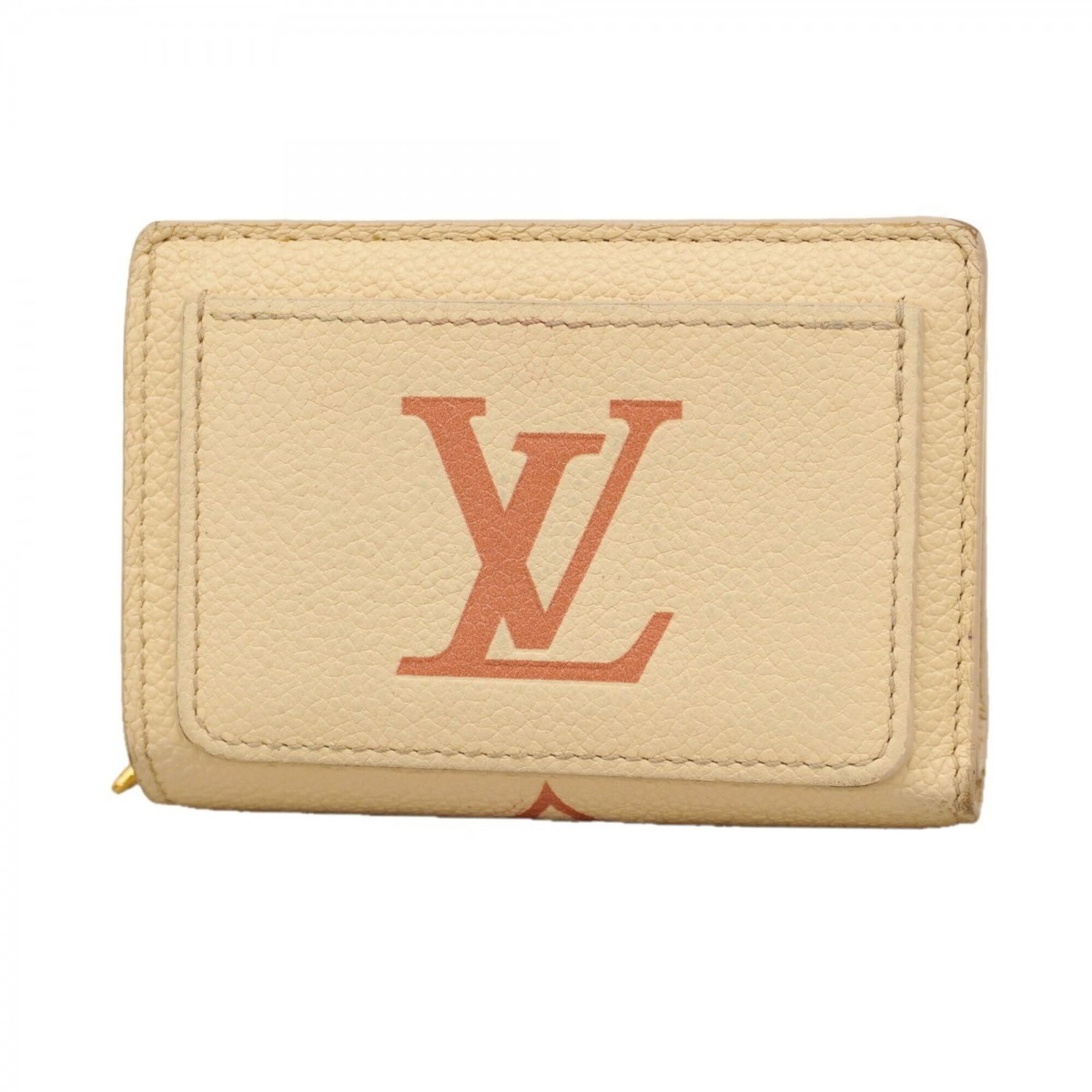 ルイ・ヴィトン(Louis Vuitton) ルイ・ヴィトン 財布 モノグラム・アンプラント バイカラー ポルトフォイユク M81927 クレーム ローズトリアノンレディース