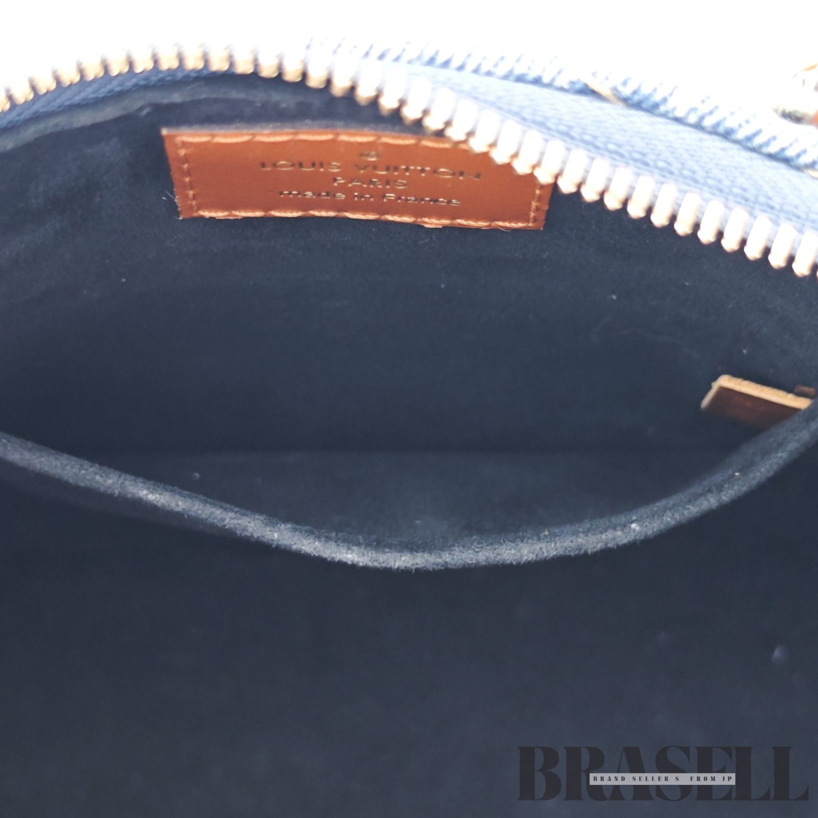 LOUIS VUITTON アルマBB デニム M55048 バッグ ハンドバッグ ブルー レディース ショルダーストラップ パドロック 鍵
