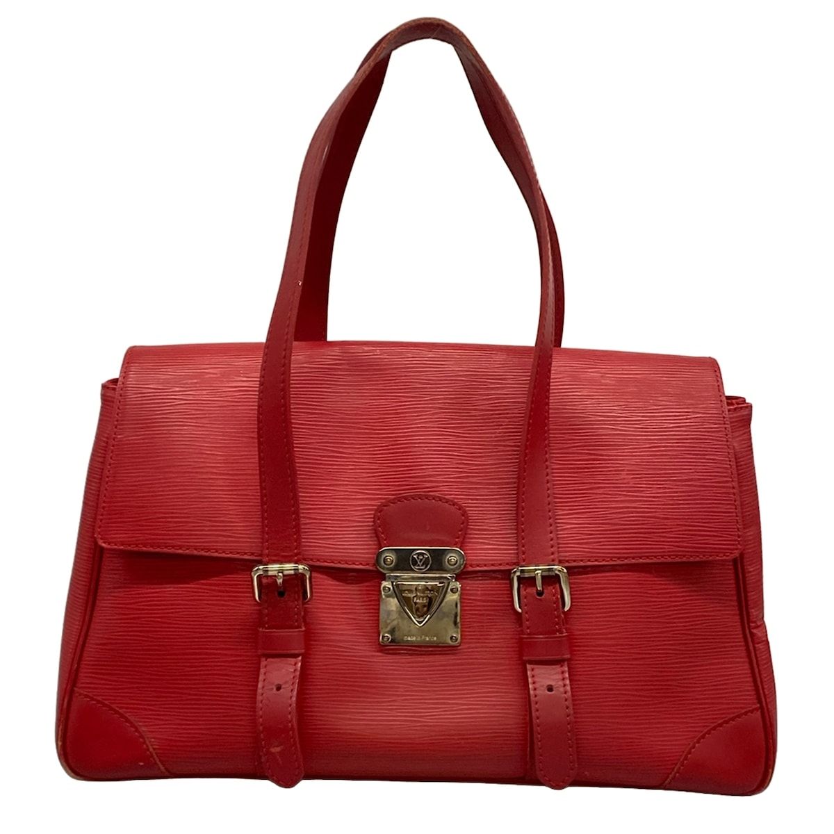 LOUIS VUITTON(ルイヴィトン) ハンドバッグ エピ セギュールMM M5886E ルージュ レザー