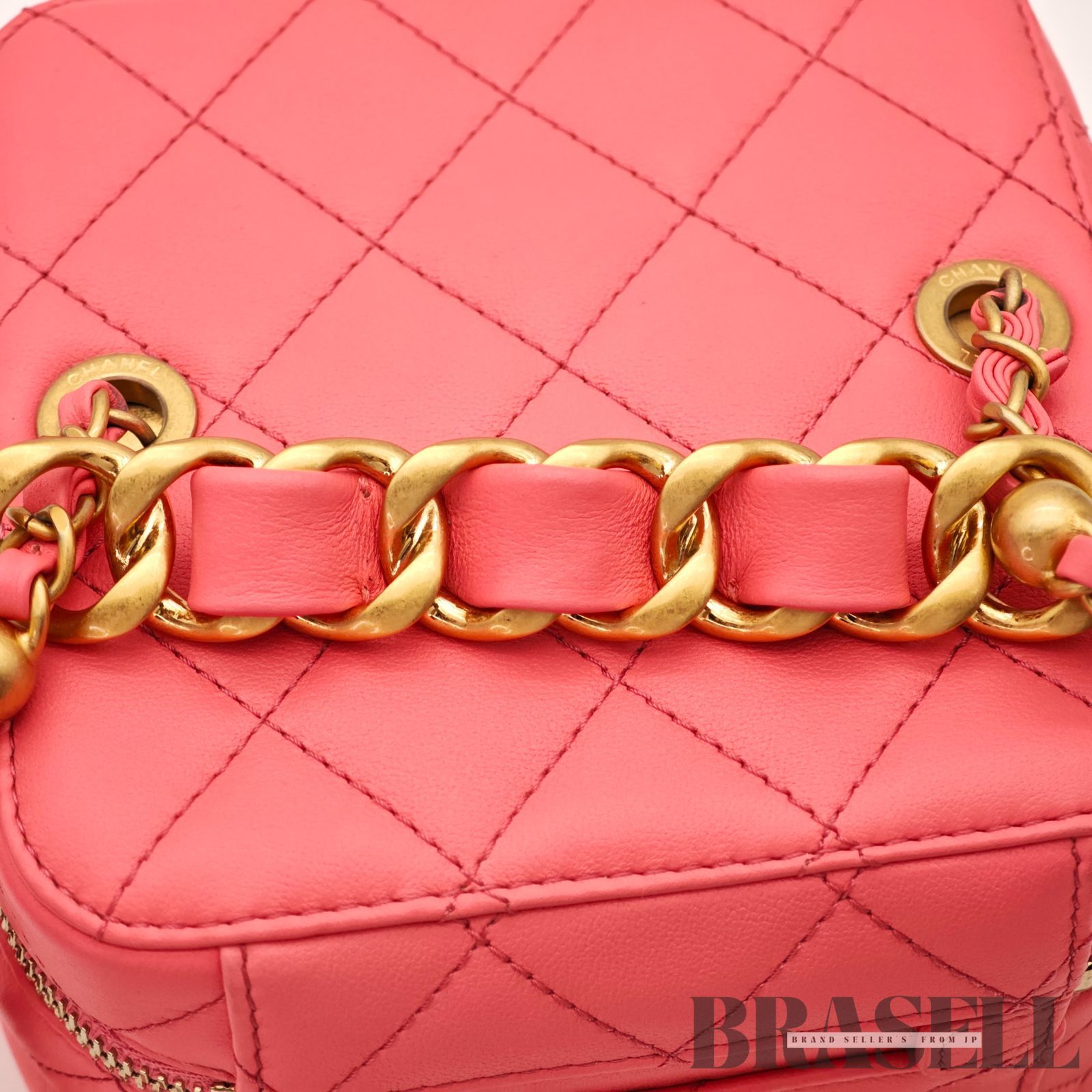 CHANEL マトラッセ バニティ バッグ 2way ハンドバッグ ショルダー 