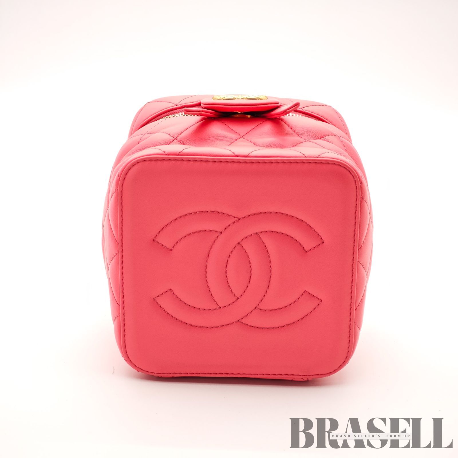 CHANEL マトラッセ バニティ バッグ 2way ハンドバッグ ショルダー 