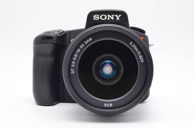 ◇【美品】SONY α350 DSLR-A350 DT 18-55mm SAM レンズキット 動作品