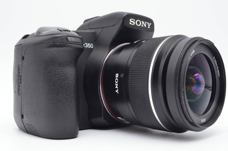 ◇【美品】SONY α350 DSLR-A350 DT 18-55mm SAM レンズキット 動作品
