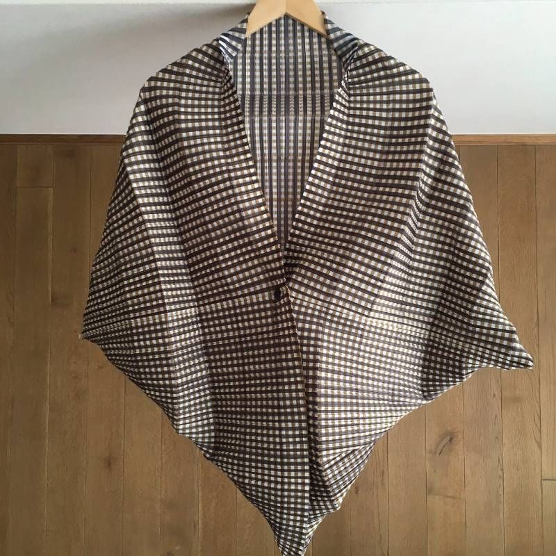 美品　PLEATS PLEASE プリーツプリーズ　　プリーツ　PATAPATA パタパタ　変形　トップスF