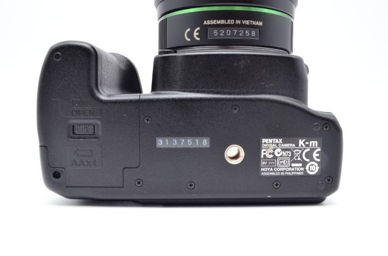 c*a様 ペンタックスk-mデジタル一眼レフカメラ ダブルレンズ】PENTAX K-m ブラック smc PENTAX-DA 18-55mm AL 50