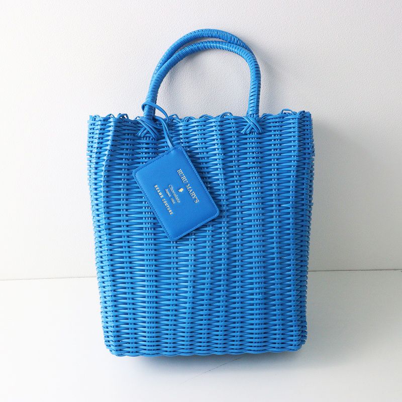 極美品 ビームス BEAMS COUTURE ルルメリー RURU MARYS 手刺繍のかご