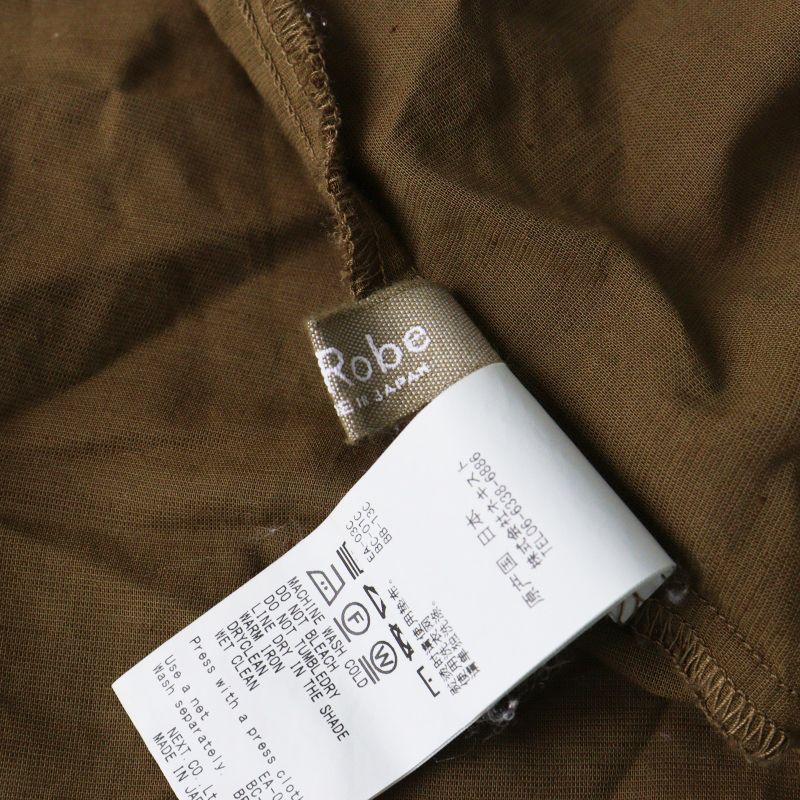 美品 2025AW ネストローブ nest Robe 清水みさとさん別注 シアー