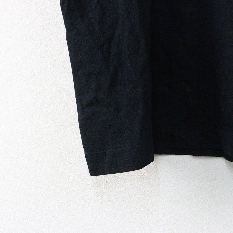 45R 45rpm フォーティファイブアール コットン天竺Tシャツ1＼ブラック