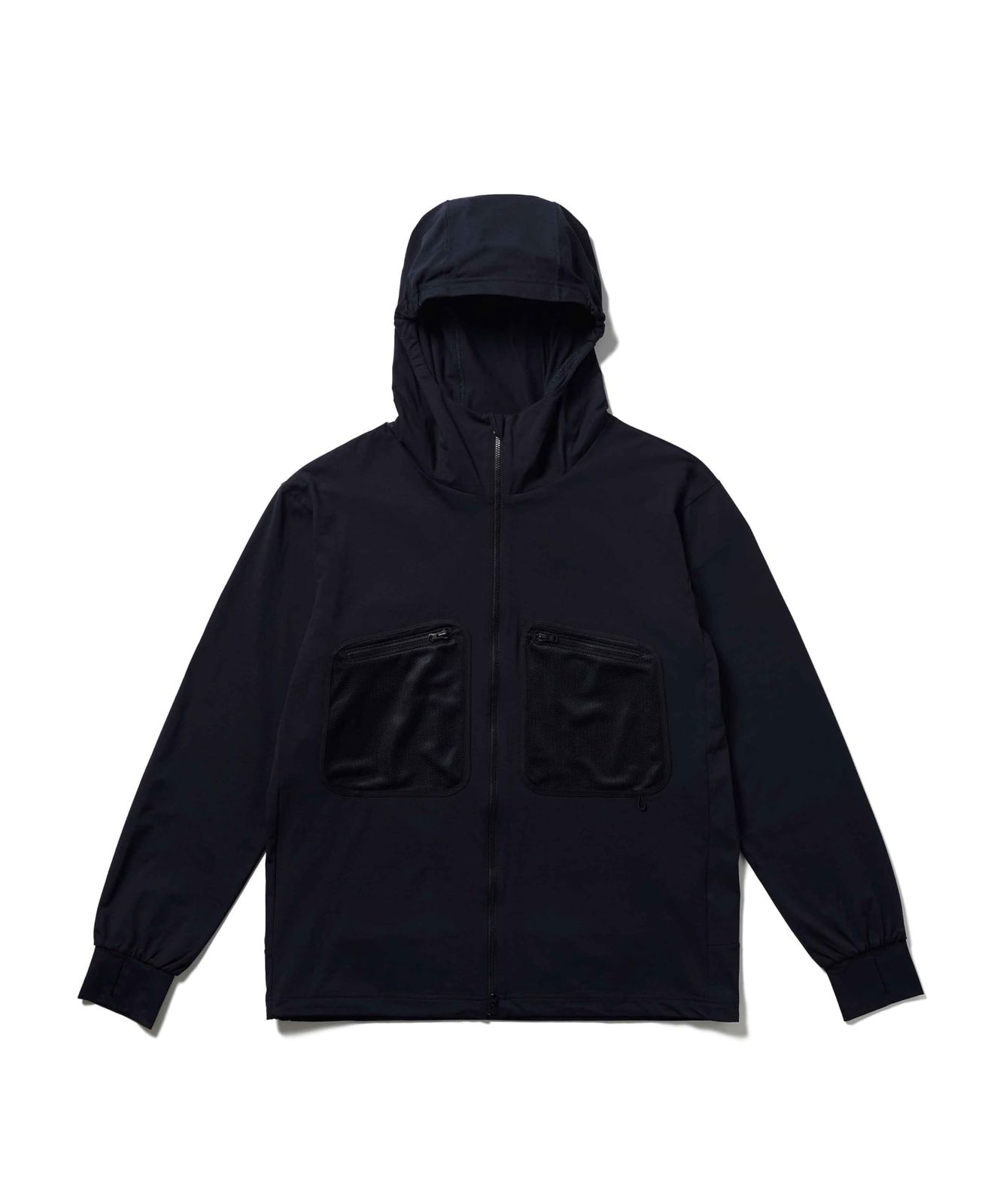 新品 スノーピーク(snow peak)Water Active Zip Up Hoodie JK-25SU013 アウター ジャケット パーカー フーディ ジップアップ メンズ レディース BLACK M