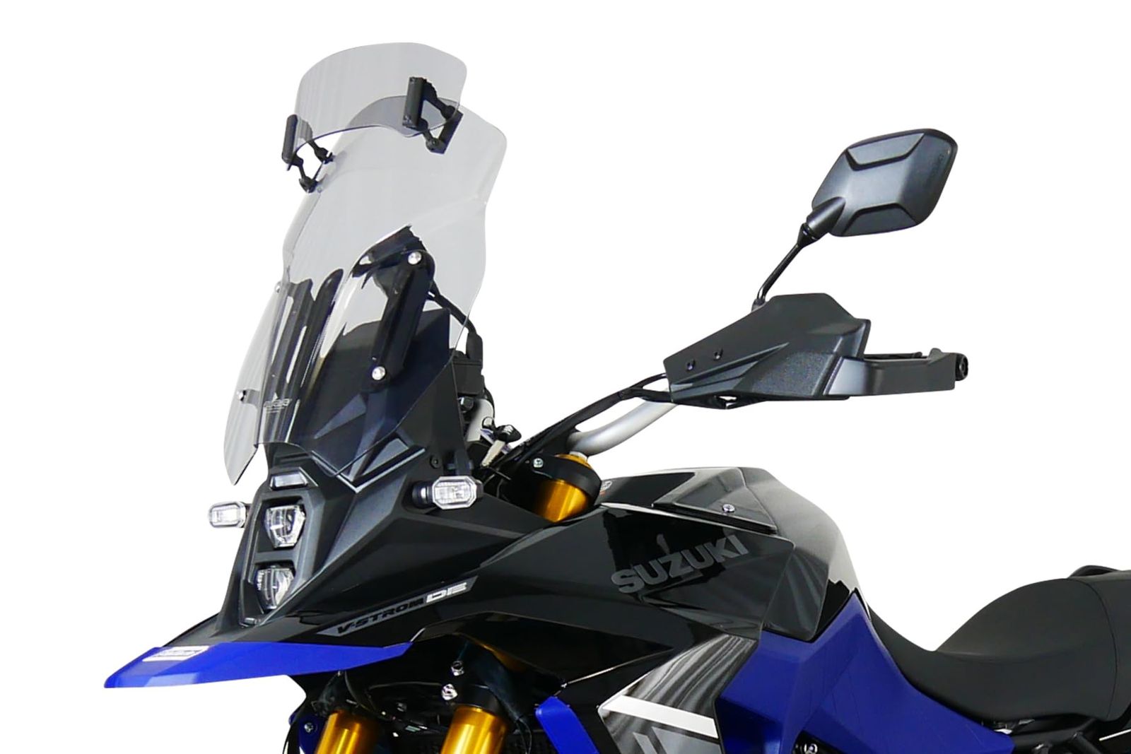 新品 MRA(エムアールエー) スクリーン Vストローム800DE V-STROM 800DE ヴァリオツーリング 可変スポイラー付き スモーク MVT467