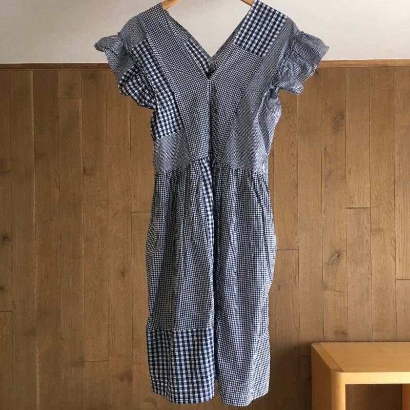 【美品】トリコ コムデギャルソン ワンピ 美品 tricot COMME des GARCONS トリココムデギャルソン ギンガム