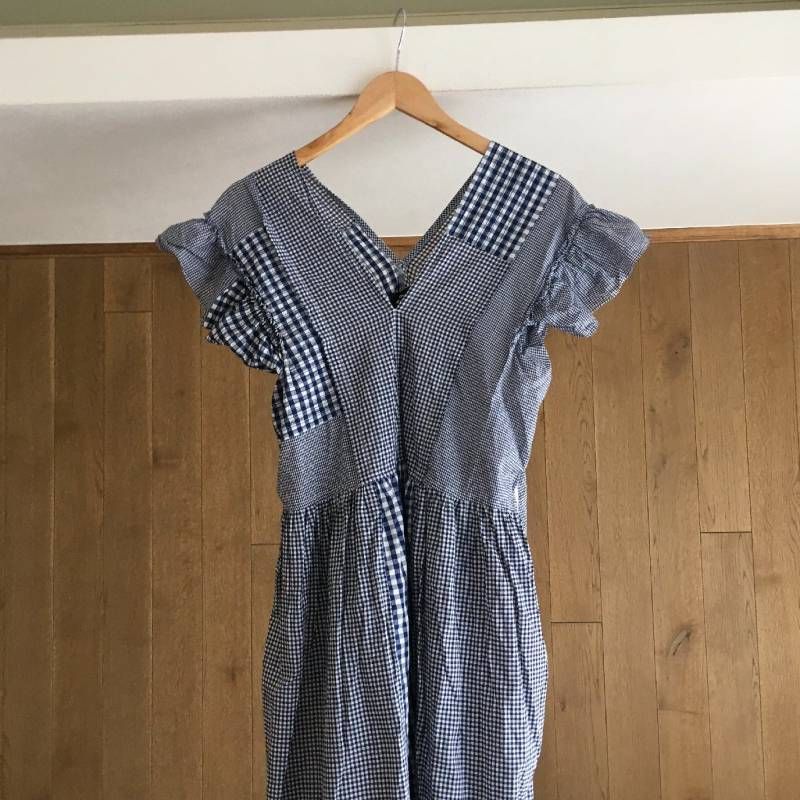 美品 tricot COMME des GARCONS トリココムデギャルソン ギンガム