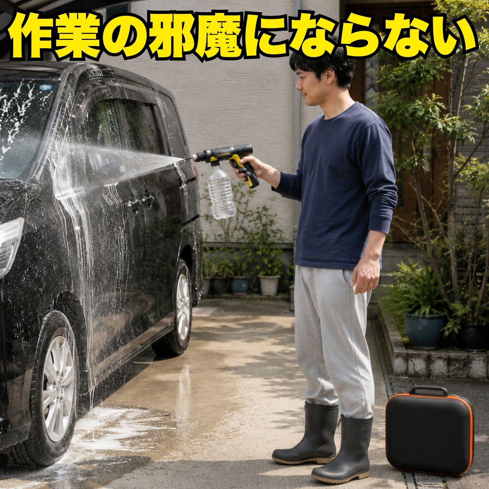 コードレス高圧洗浄機 収納ケース ケルヒャー対応 OC Handy Compact 用