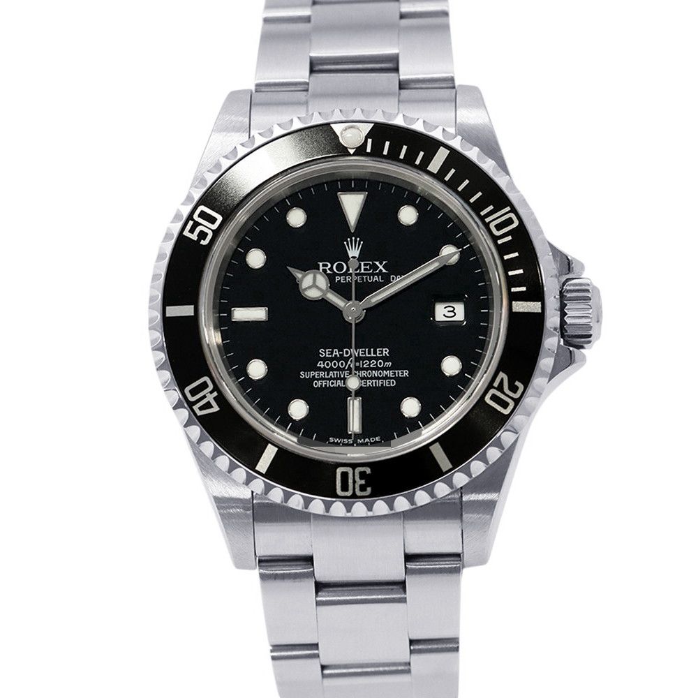 ロレックス シードゥエラー F番 16600 ROLEX 腕時計 ウォッチ 黒文字盤