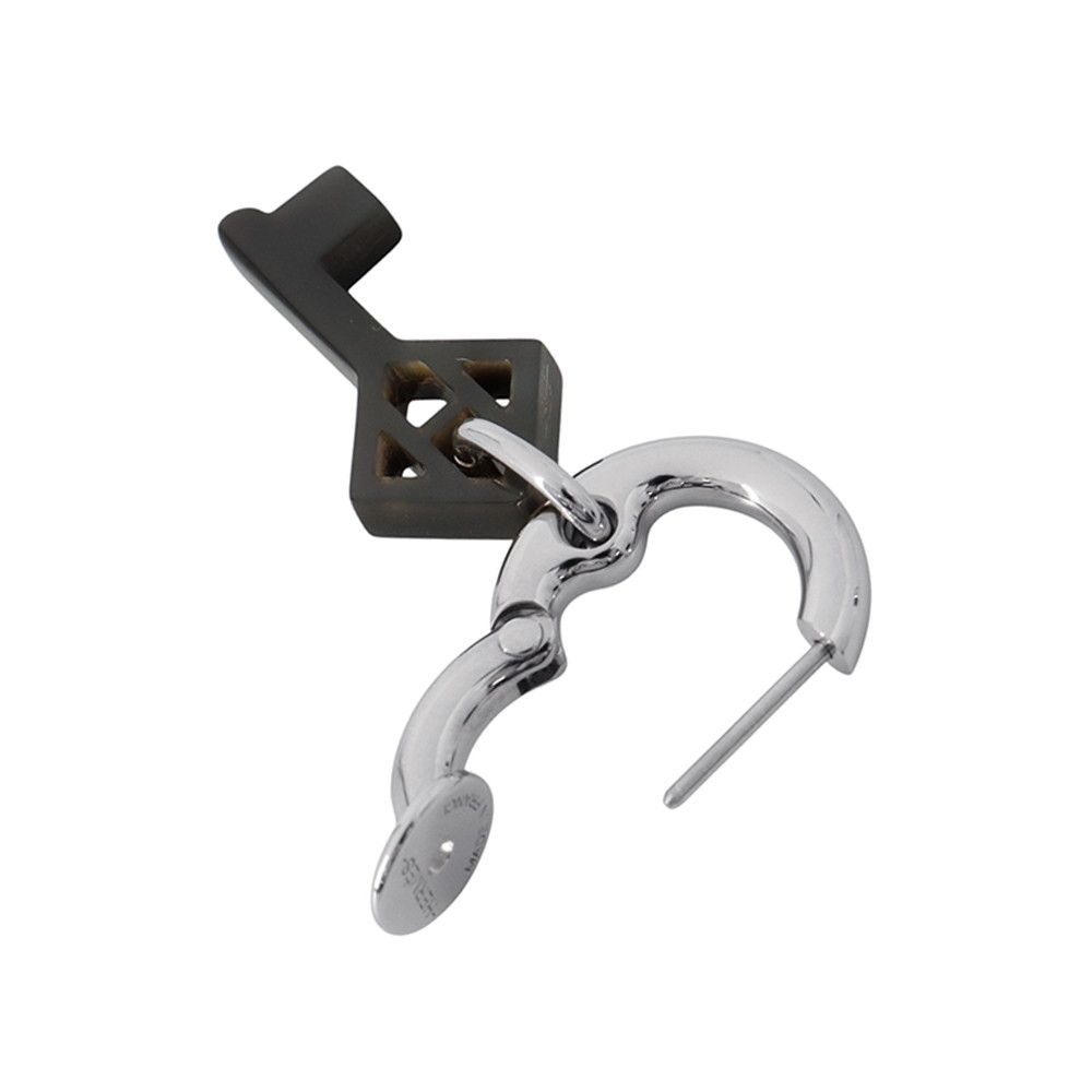 エルメス ピアス Cle H シング バッファローホーン HERMES アクセサリー 片耳 エルメス ピアス Cle H シング バッファローホーン HERMES アクセサリー 片耳