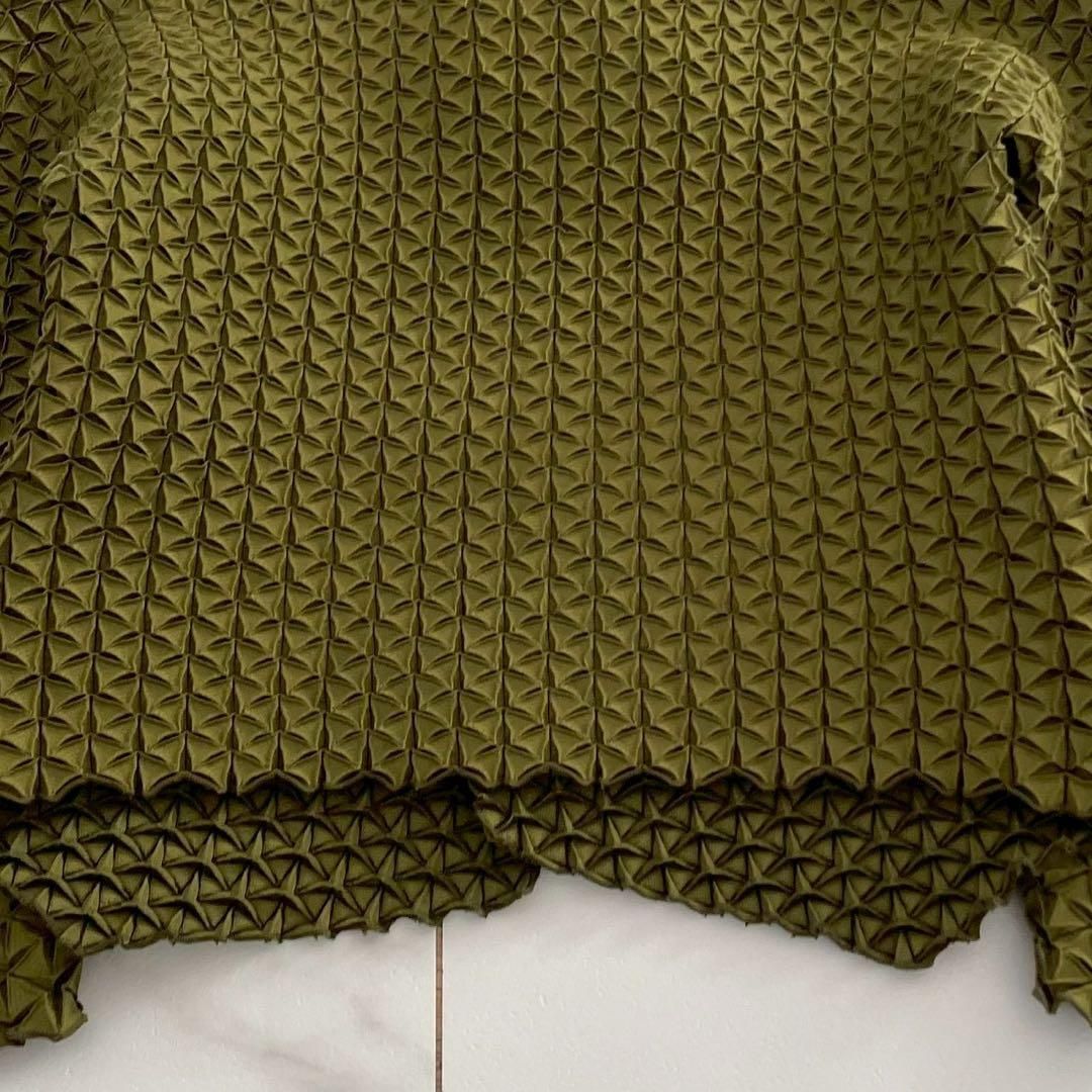 16SS ISSEY MIYAKE Jacket 3D steam Green - メルカリ