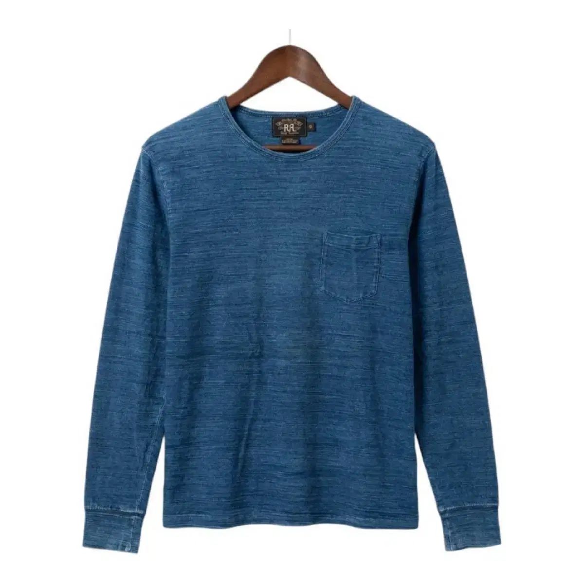 RRL(ダブルアールエル) Indigo ポケット 長袖 Tシャツ