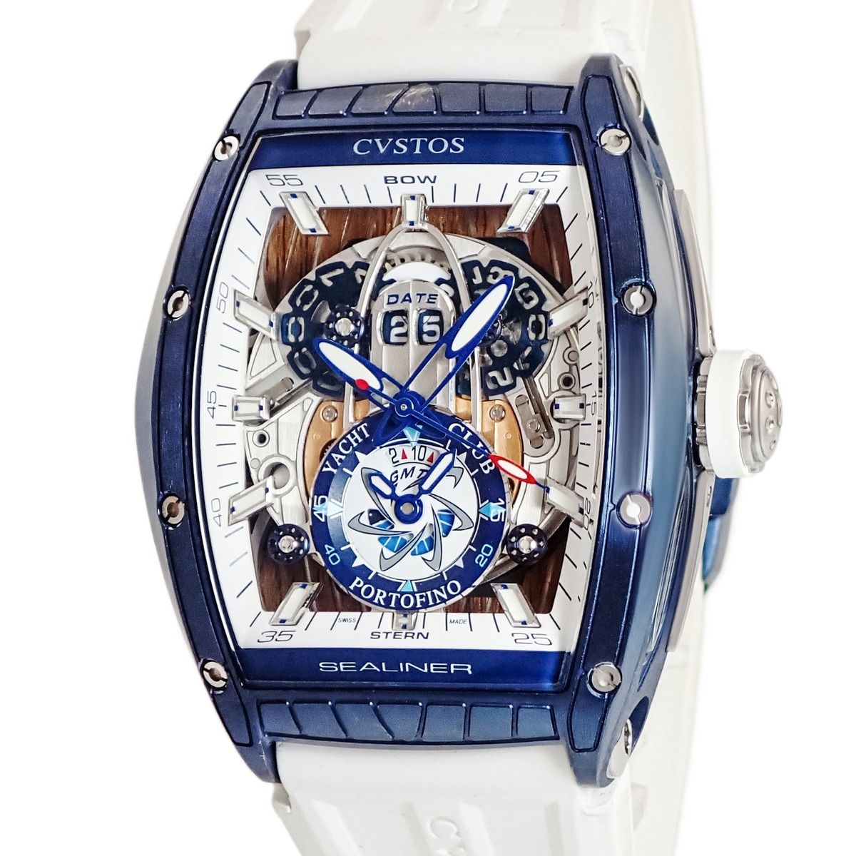 クストス 腕時計 CVT-SEA-GMT-PORTO BLST 鑑定済み ブランド