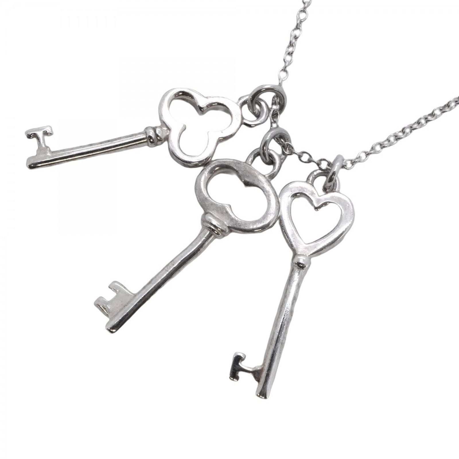 ティファニー(Tiffany) ティファニー ネックレス トリプルキー シルバー925レディース