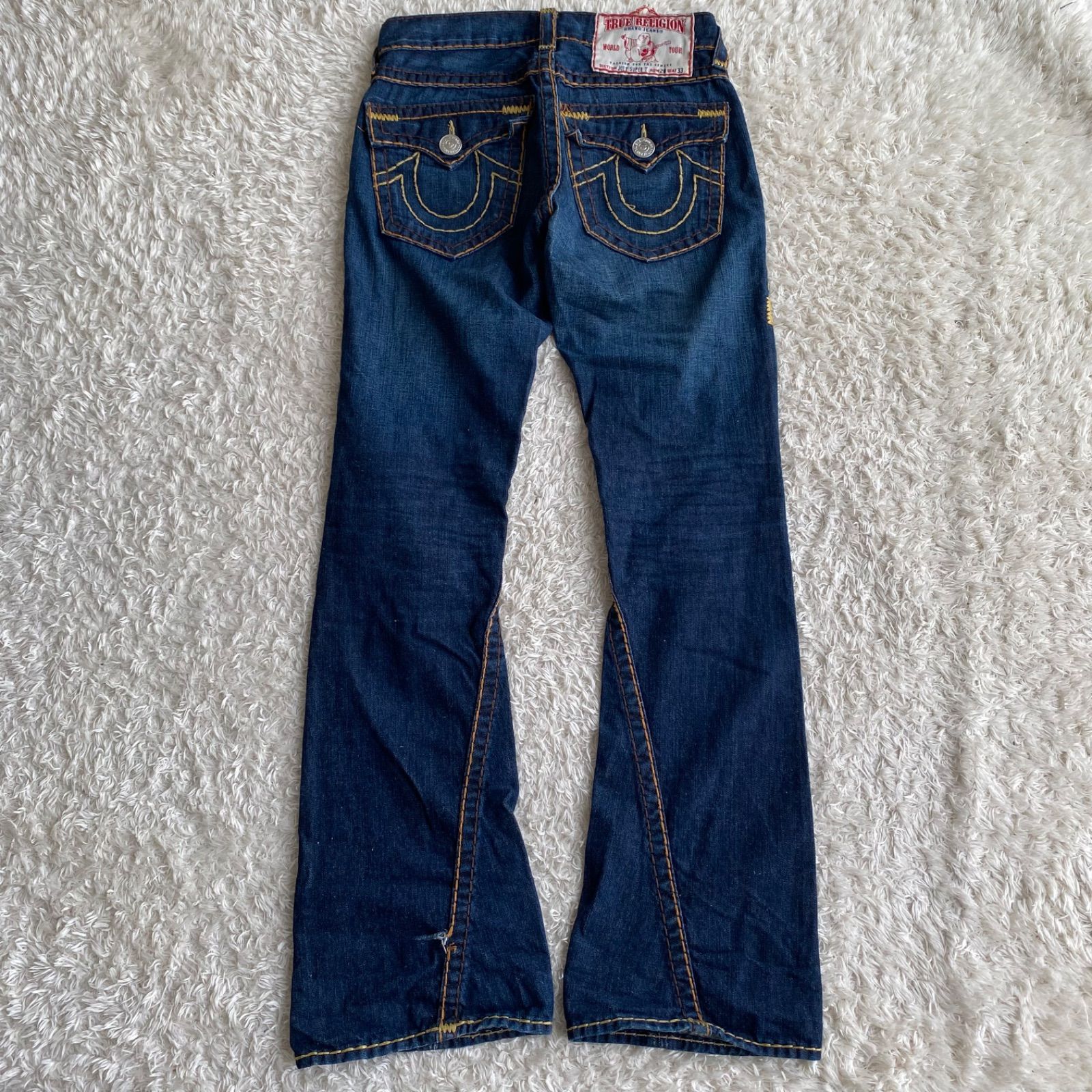 TRUE RELIGION JOEY SUPER T　トゥルーレリジョン　デニムパンツ　フレア　ブーツカット　y2k 28×33