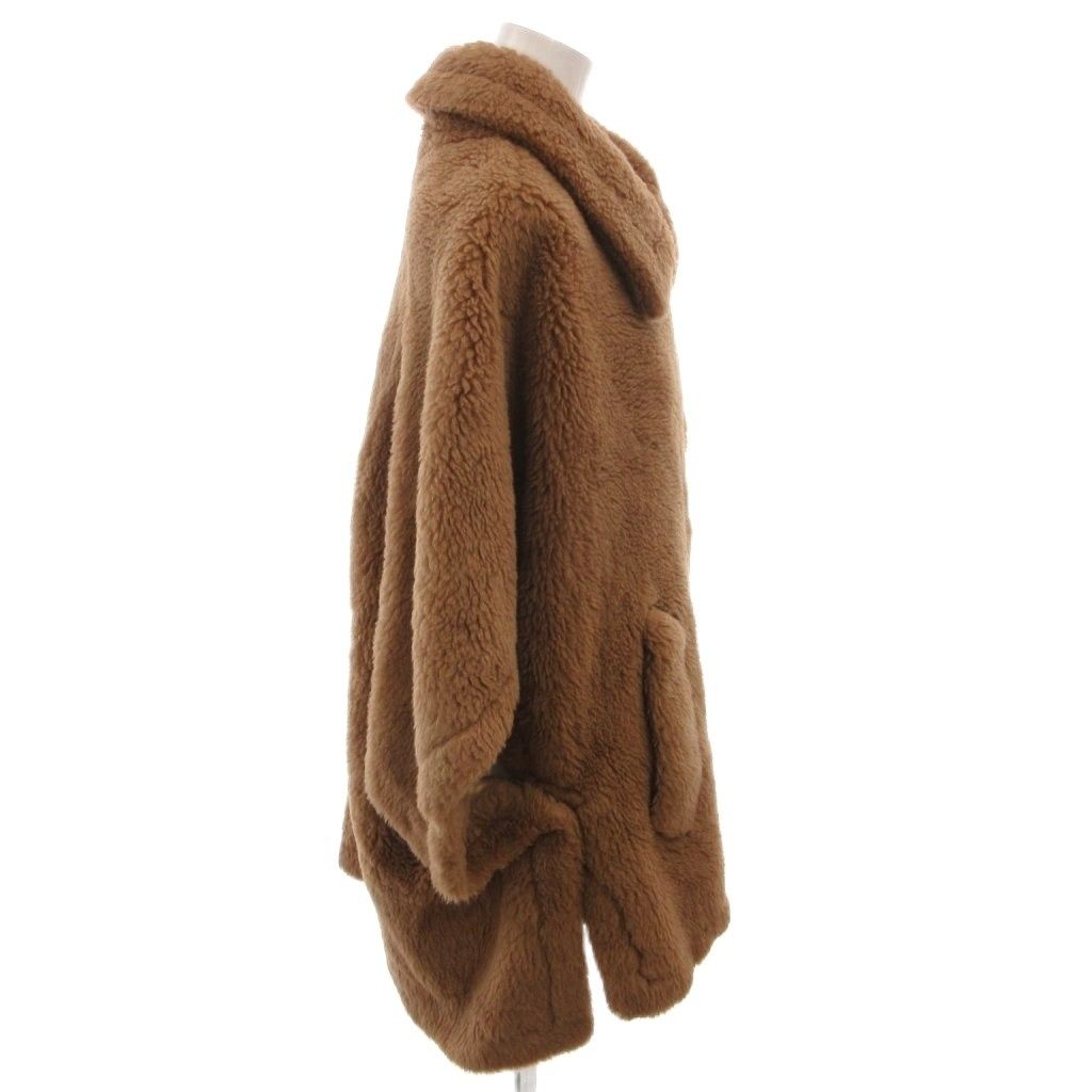 マックスマーラ MAX MARA TEBE テディベア ケープ ポンチョ ボア 1B