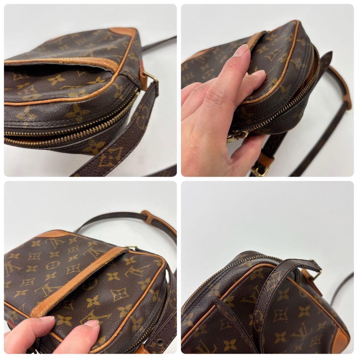LOUIS VUITTON ボディバッグ モノグラム LOUIS VUITTON ルイヴィトン MONOGRAM DANUBE CROSS BODY モノグラム