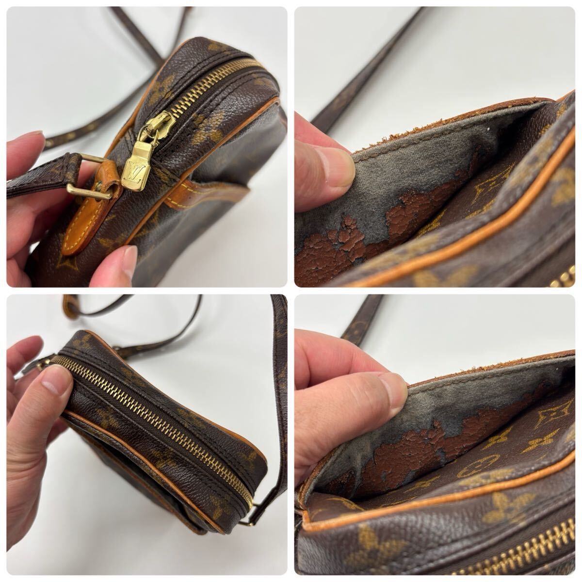 LOUIS VUITTON ルイヴィトン MONOGRAM DANUBE CROSS BODY モノグラム