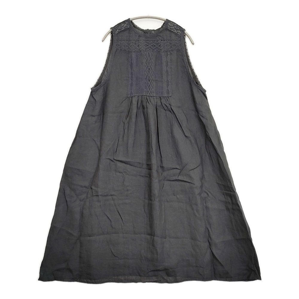 SM2 Samansa Mos2 新品 kazumiさんコラボ ノースリレースワンピース CLC-1106823 ワンピース ブラック レディース サマンサモスモス【中古】6-0514S♪