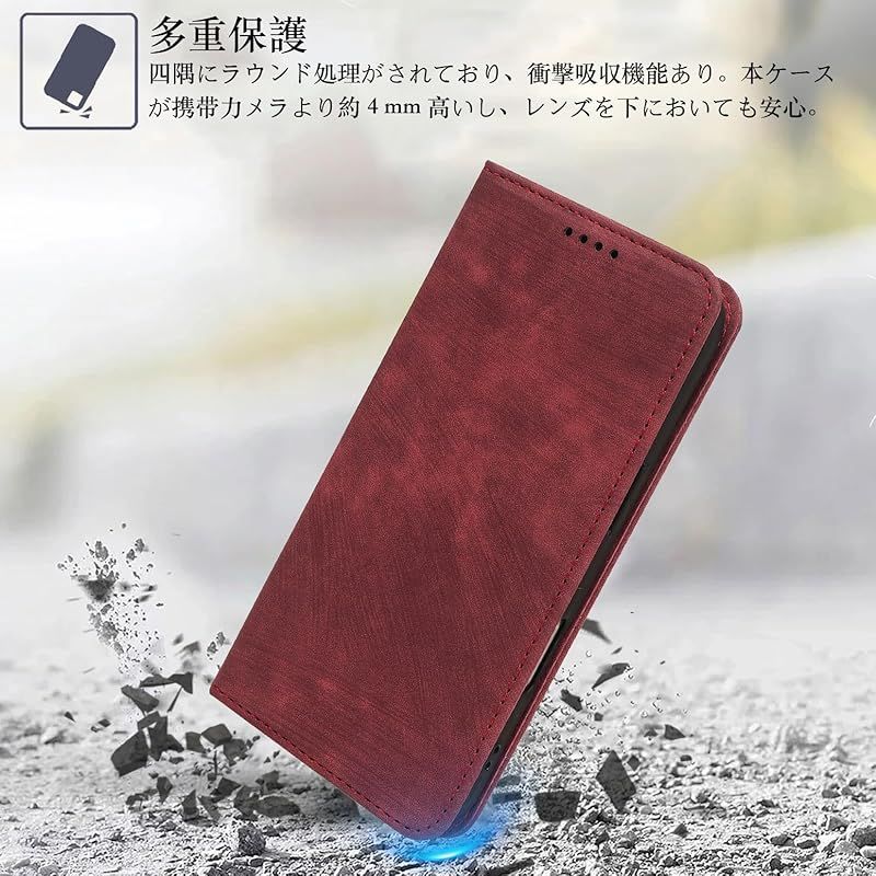 新品】 iCarez 用の ZTE Nubia S 5G ケース 手帳型 Nubia s 5G A403ZT