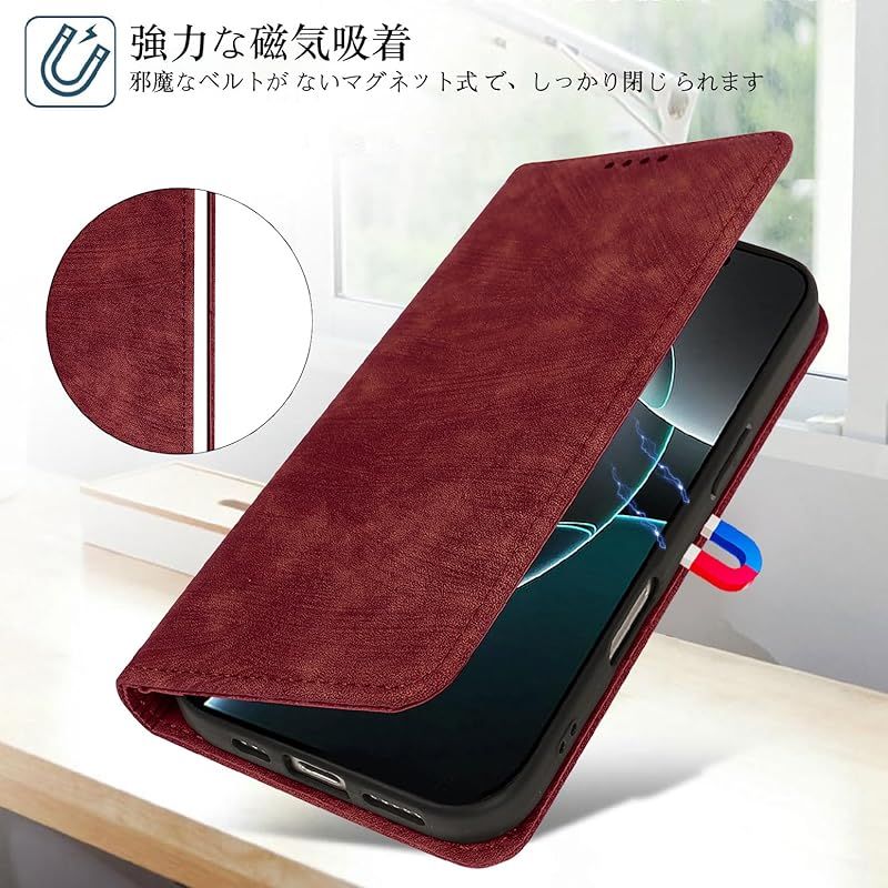新品】 iCarez 用の ZTE Nubia S 5G ケース 手帳型 Nubia s 5G A403ZT