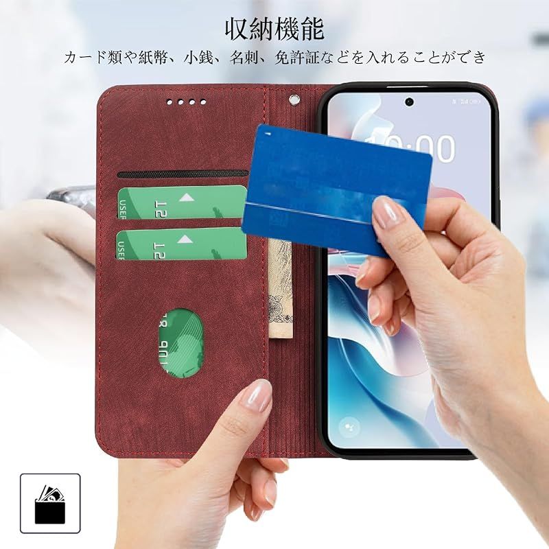 新品】 iCarez 用の ZTE Nubia S 5G ケース 手帳型 Nubia s 5G A403ZT