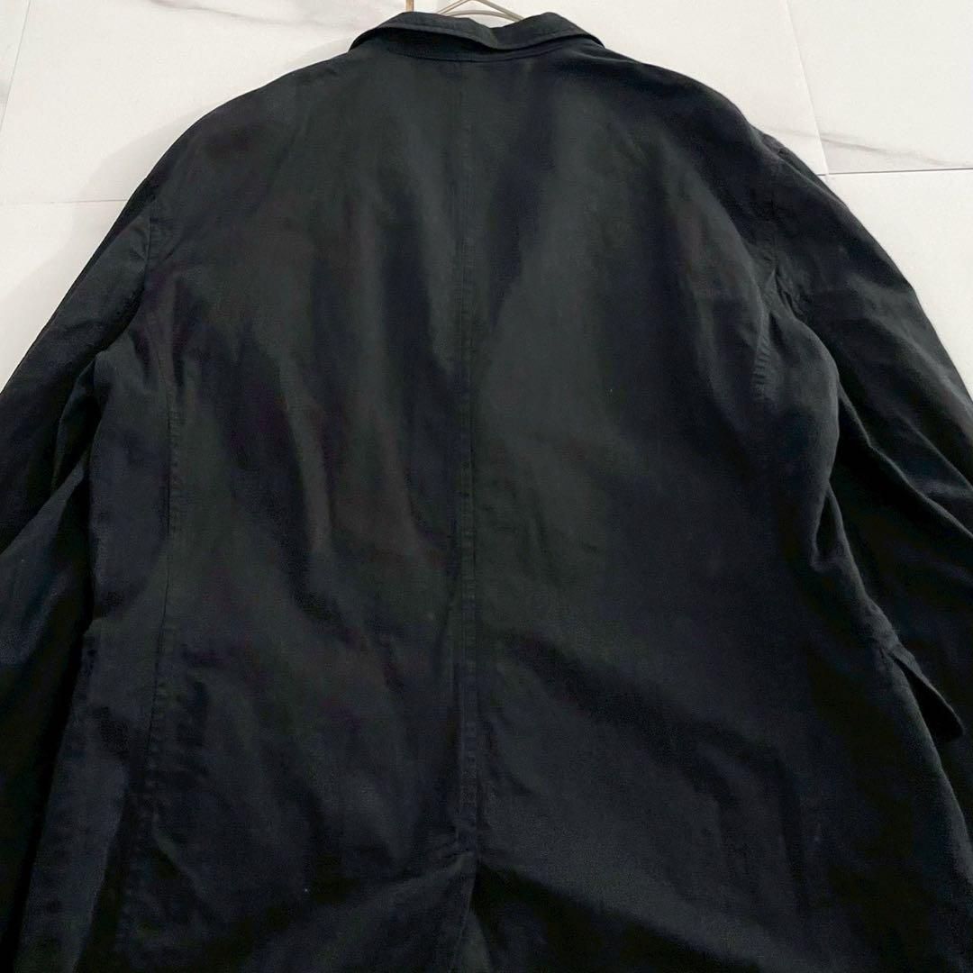 Y's for men tailored jacket cotton Black