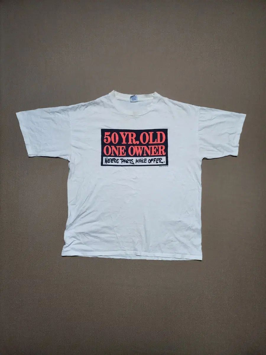 90s USA 50 YR OLD ウィット ヴィンテージ Tシャツ68
