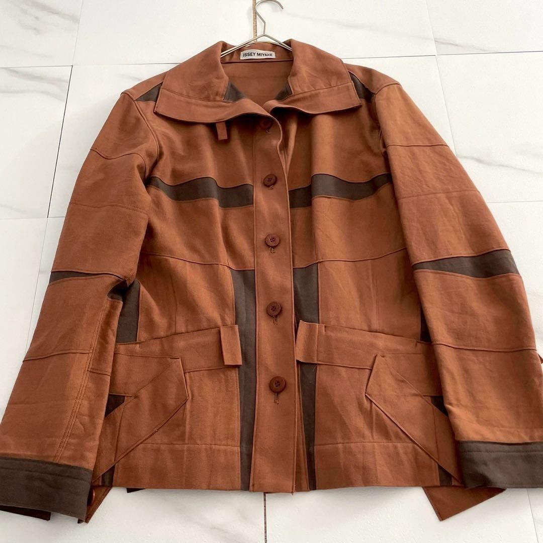 97SS ISSEY MIYAKE Denim jacket panel L