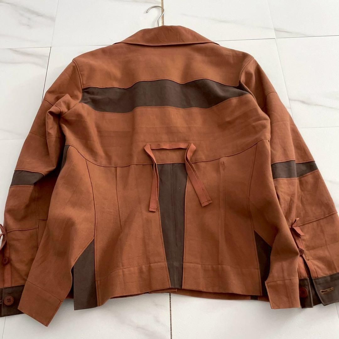 97SS ISSEY MIYAKE Denim jacket panel L - メルカリ