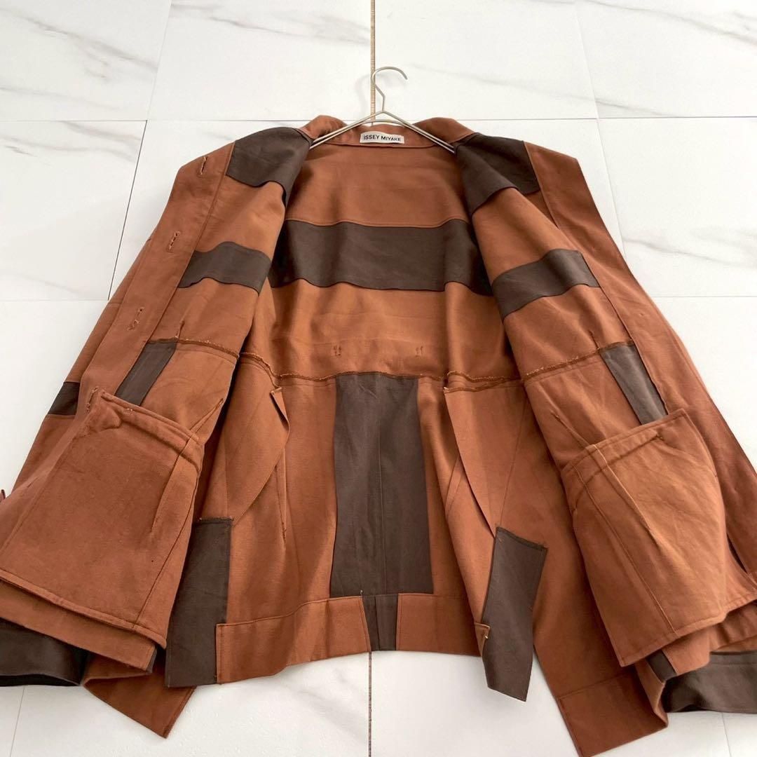 97SS ISSEY MIYAKE Denim jacket panel L