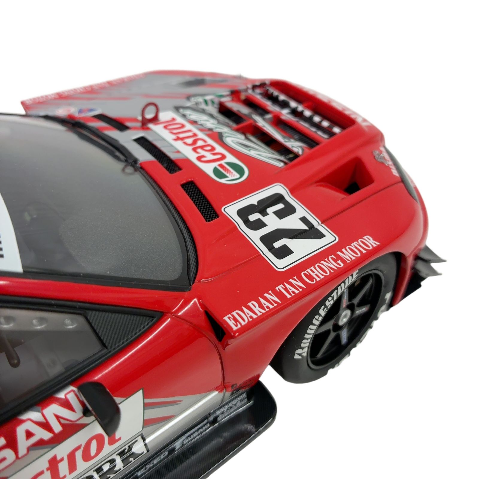 AUTOart 1/18 日産 Skyline R34 JGTC 2002 Castrol PITWORK 中古 訳