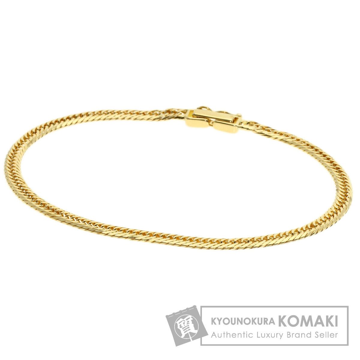 SELECT JEWELRY セレクトジュエリー 喜平 キヘイ W6面 ブレスレット K18YG レディース [中古]