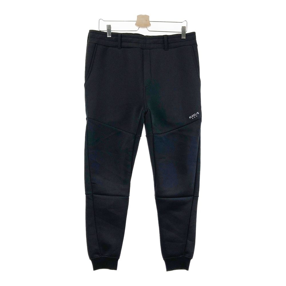 サイズ：XL LUXE/R ラグジュ  ストレッチ ジョガーパンツ  ブラック系 [240101701950] ゴルフウェア メンズ ストスト サイズ：XL LUXE/R ラグジュ ストレッチ ジョガーパンツ ブラック系