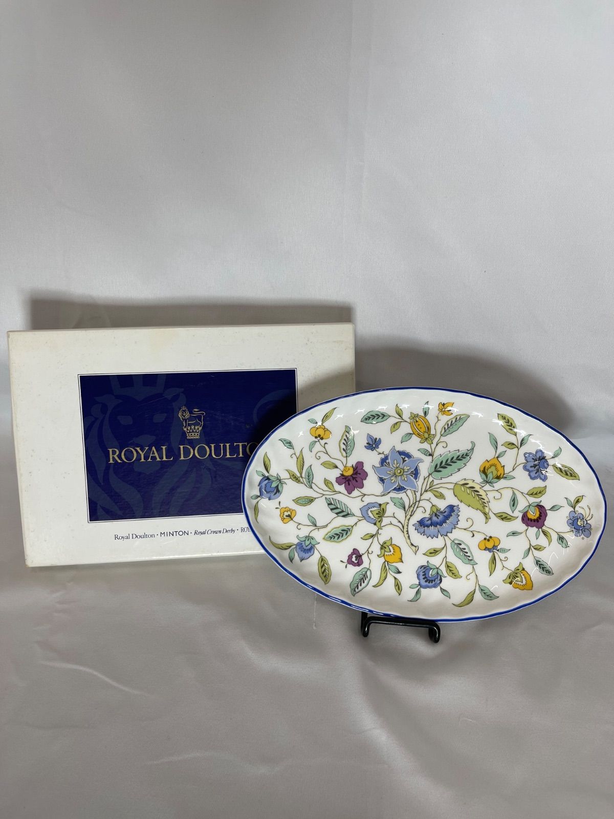 MINTON　ミントン　ハドンホールブルー　お皿　5枚 2枚セット】MINTON(ミントン) ハドンホール・ブルー(Haddon Hall Blue