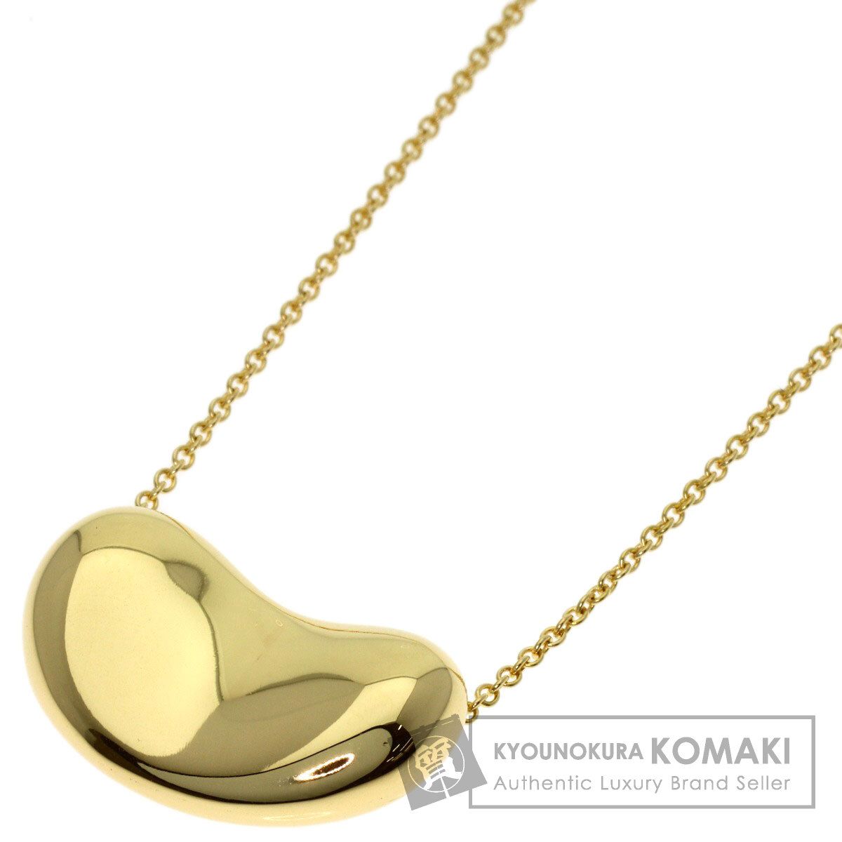 TIFFANY&Co. ティファニー ビーン ネックレス K18YG レディース [中古]