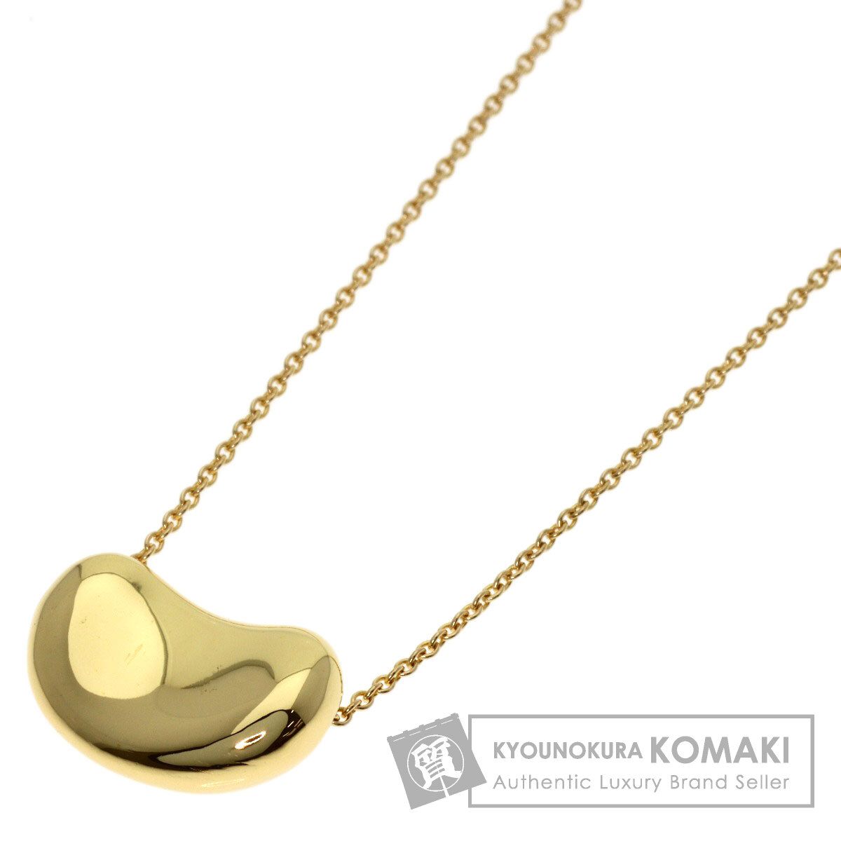 TIFFANY&Co. ティファニー ビーン ネックレス K18YG レディース [中古]