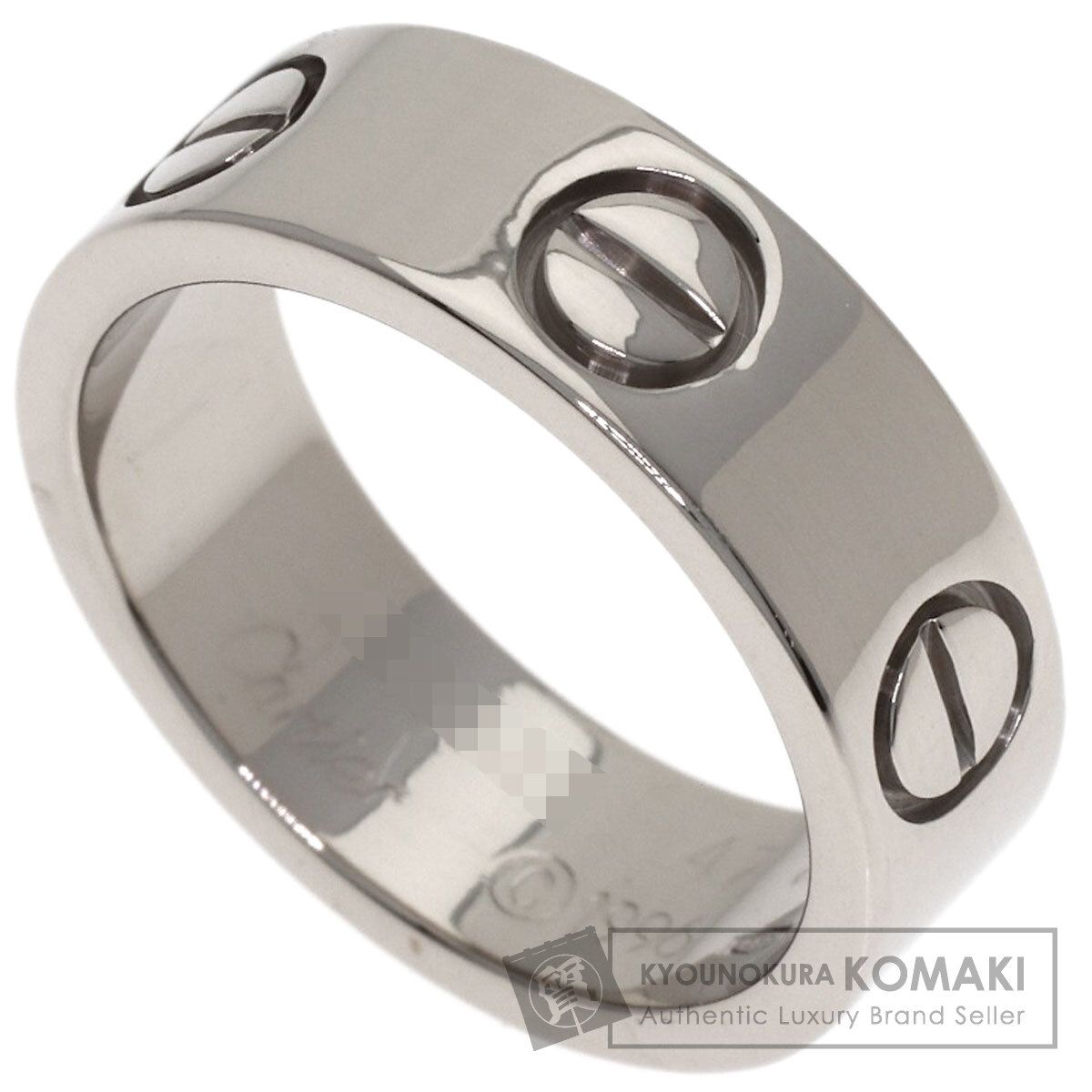CARTIER カルティエ ラブリング #47 リング・指輪 K18WG レディース [中古]