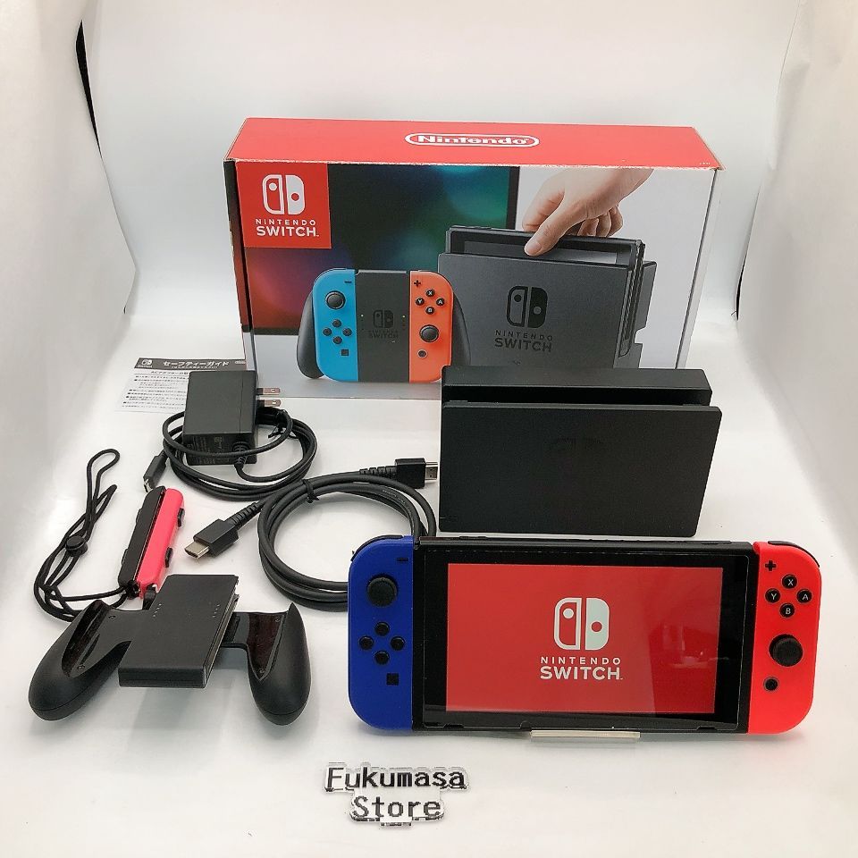 2022年製　初期化済み ニンテンドースイッチ　hac-001 動作確認・初期化済み】ニンテンドースイッチ 箱つき HAC-001 本体 Nintendo Switch