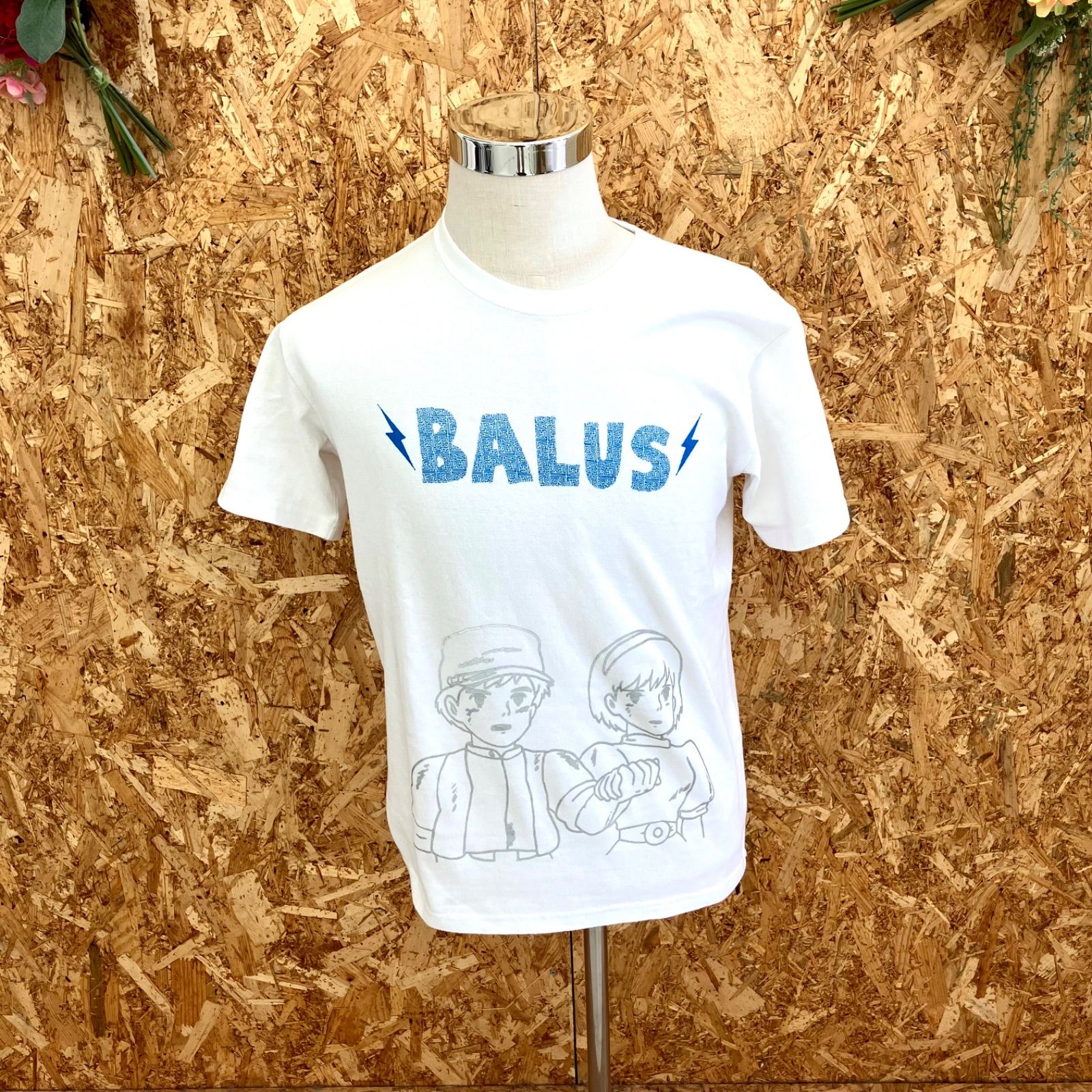 SG5897 GBL 天空の城ラピュタ　Tシャツ　ホワイト　M