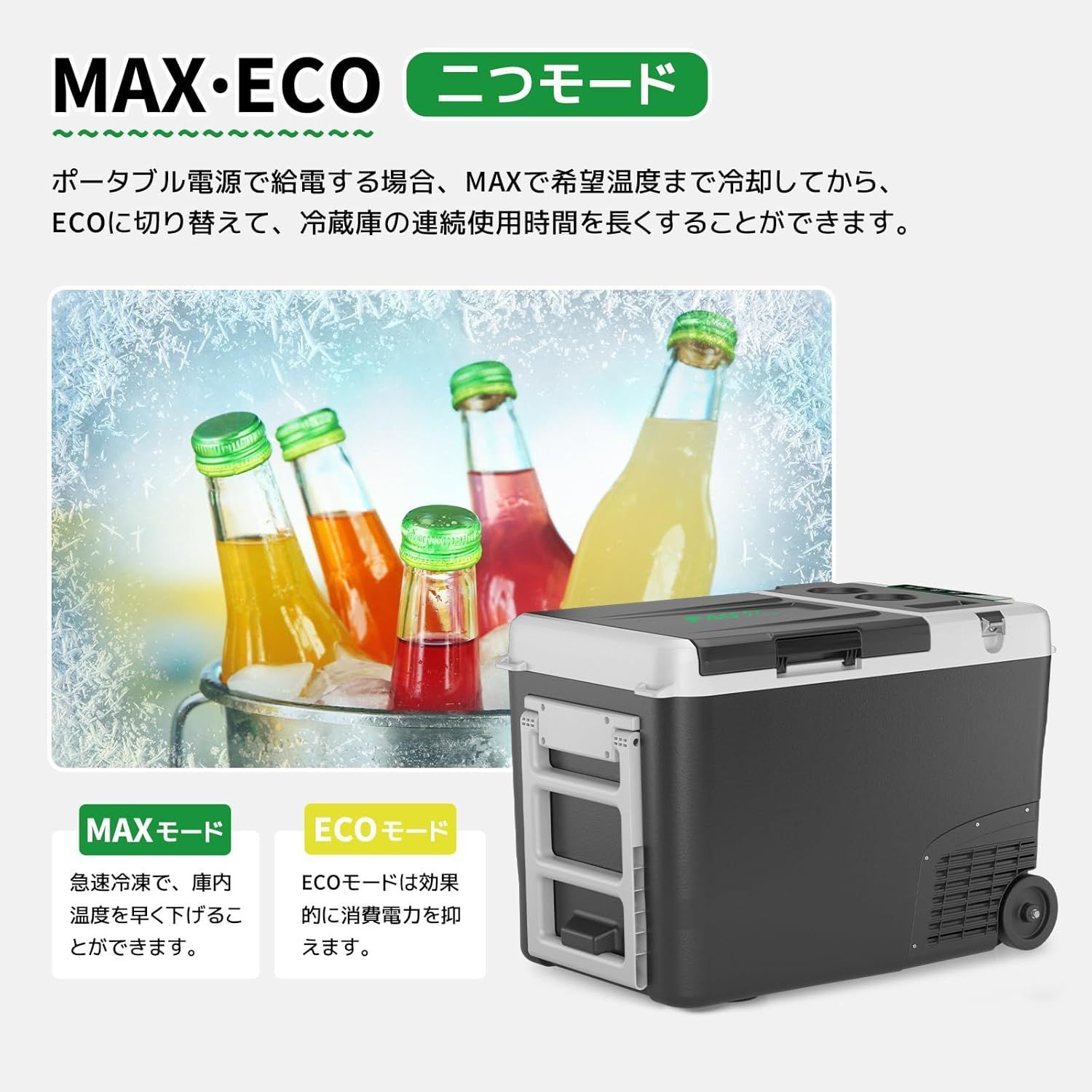極美品/大容量40L】F40C4TMP 車載用冷凍冷蔵庫 WD40 2023年 キャリー 